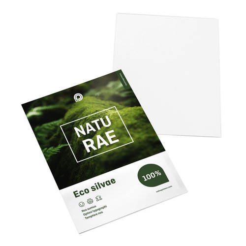 Flyers eco-/natuurpapier, A8, enkelzijdig bedrukt 1