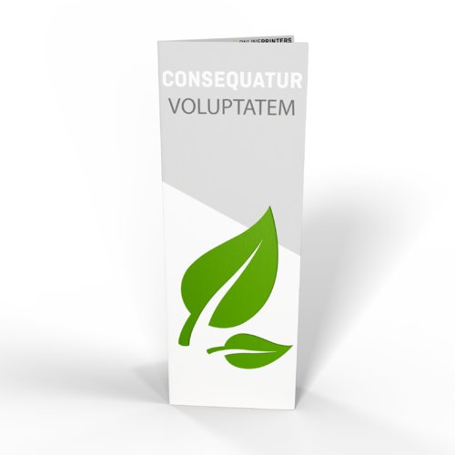 Vouwkaarten eco-/natuurpapier staand formaat, DL 1