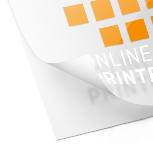 Transparante reclamestickers met witdruk 2