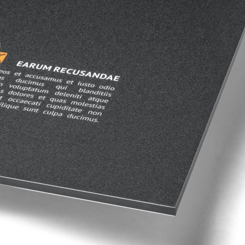 Aluminium composiet paneel in aangepaste vorm.