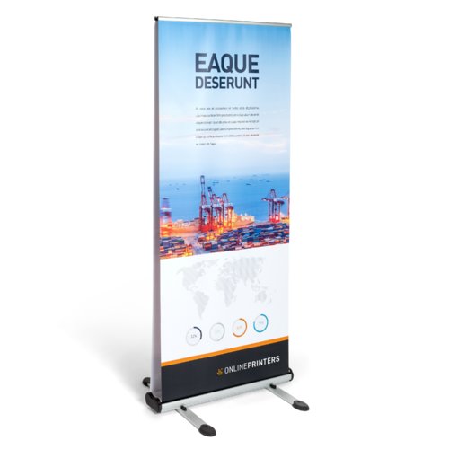 Roll-up banner outdoor, dubbelzijdig, 85 x 200 cm 1