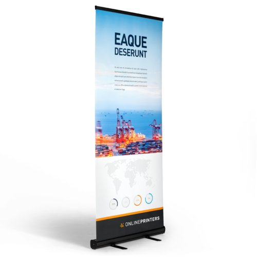 Roll-up banner, basic, 85 x 200 cm 2