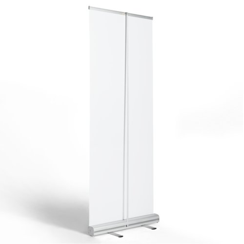 Multipack Roll-up banner, basic, zilver, 85 x 200 cm 2