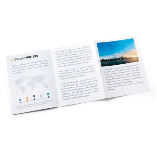 Folders staand formaat, A6 7