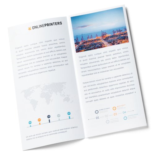 Folders staand formaat, maxi 2