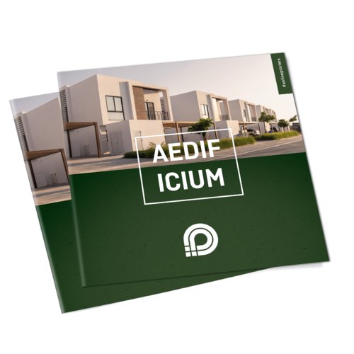 Gelijmde brochures, A6-vierkant 1