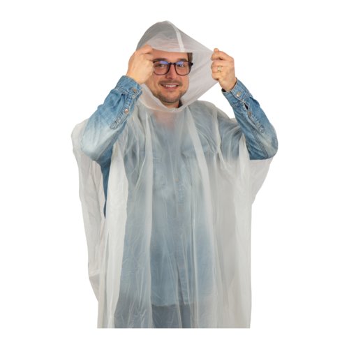 Composteerbare regenponcho Fleurus 2