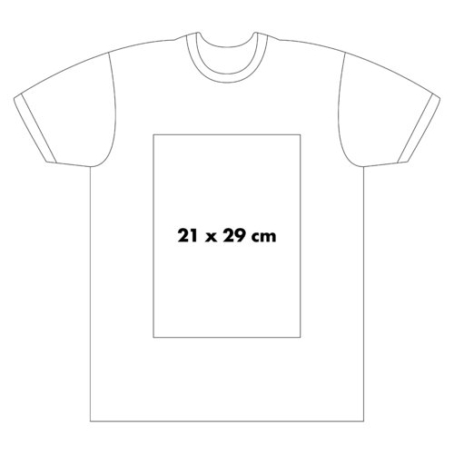 Zacht katoenen T-shirt met korte mouwen en ronde hals.