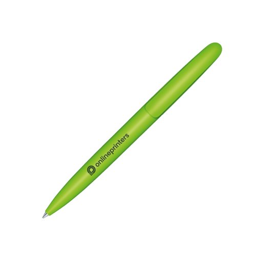 Groene bio balpen met draaimechanisme.