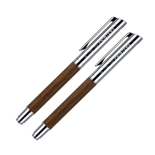 Set met balpen en vulpen in een etui senator® Tizio Line 1