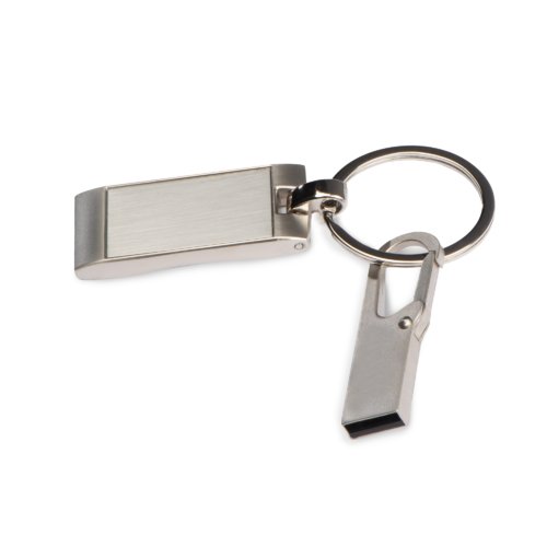 Metalen USB-stick met karabijnhaak Ragusa 2