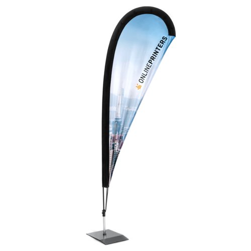 Dropflag incl. druk, 50 x 196 cm 2