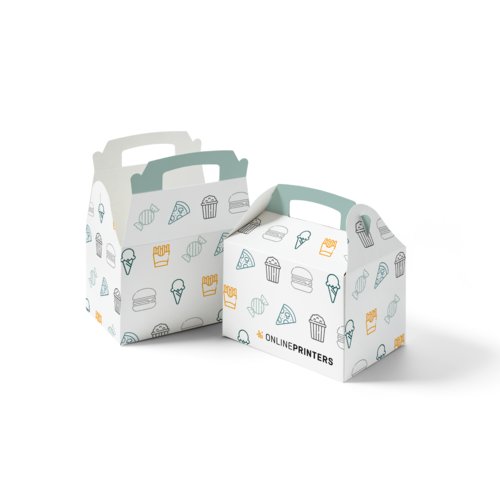 Lunchdozen met handgreep 20 x 14 x 14 cm 1