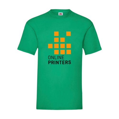 Katoenen T-shirt met korte mouwen en ronde hals.
