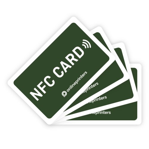 NFC-visitekaartjes, 8,6 x 5,4 cm, 4/4-kleurig 2
