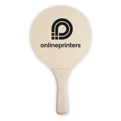 Beige beachball set met handvat.