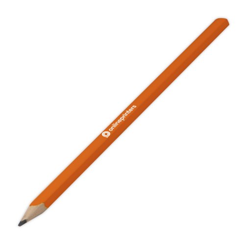Oranje timmermanspotlood.