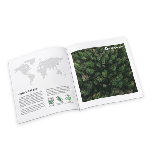 Catalogi gelijmd, eco-/natuurpapier, vierkant, 12 x 12 cm 4