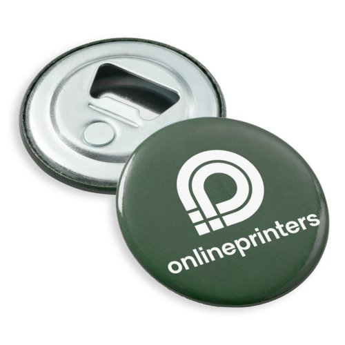 Buttons met flesopener, rond, Ø 5,6 cm 1