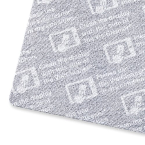 VisiCleaner® displayreinigingskaart, 8,5 x 5,5 cm, enkelzijdig bedrukt 2