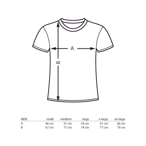 Zacht katoenen T-shirt met ronde hals en korte mouwen.