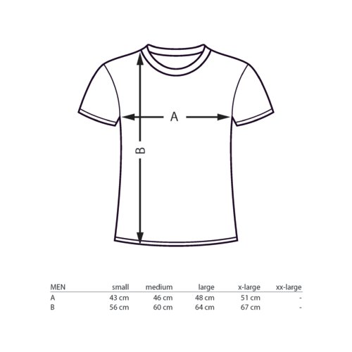 Katoenen T-shirt met korte mouwen en ronde hals.