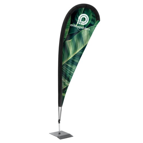 Dropflag incl. druk, 50 x 185 cm 2