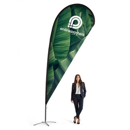 Dropflag, alleen druk, 150,5 x 345 cm 1