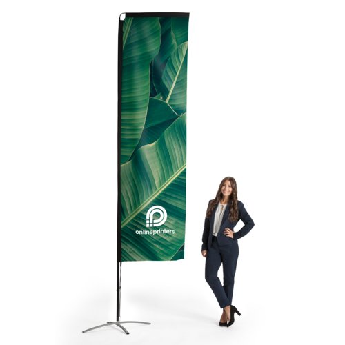 Squareflag incl. druk, 78 x 357 cm 1