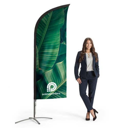 Wingflag systeem incl. druk, 67 x 231 cm 1