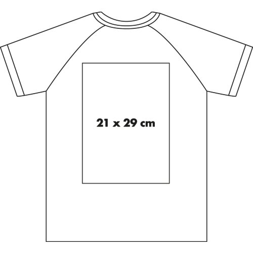 Wit sport T-shirt van functioneel materiaal voor heren.