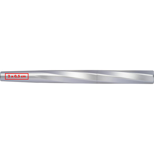 Messing rollerball pen met dop.