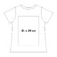 Katoenen T-shirt, unisex, met korte mouwen.