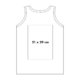 Katoenen tanktop met een sportieve snit.