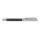 Zwarte carbon vulpen met clip.