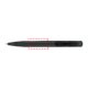 Matte plastic balpen met drukmechanisme en clip.