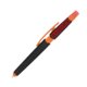 Tweekleurige balpen met touchfunctie en clip.