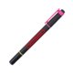 Tweekleurige markeerstift met twee punten en dop.