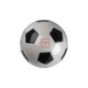 Zwart-witte voetbal van synthetisch materiaal.
