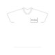 Katoenen unisex t-shirt met korte mouwen.