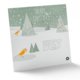 Papieren adventskalender om te vouwen.