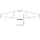 Sweatshirt van stof met lange mouwen voor heren.