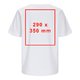 Wit dames T-shirt van premium materiaal met korte mouwen.