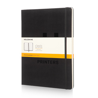 Notitieboek hardcover XL (gelinieerd)