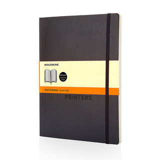 Notitieboek softcover XL (gelinieerd)