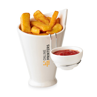Houder voor frites en saus Chase
