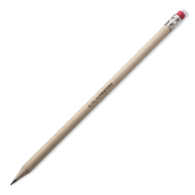 Potlood met gum Hickory