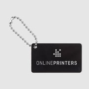 Aanhanger van metaal met ketting