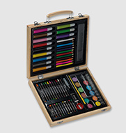 Grote houten tekenset Maxi