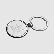 Metalen sleutelhanger Bolzano
